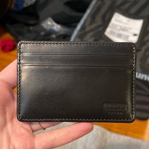 Coach credit card holder / wallet